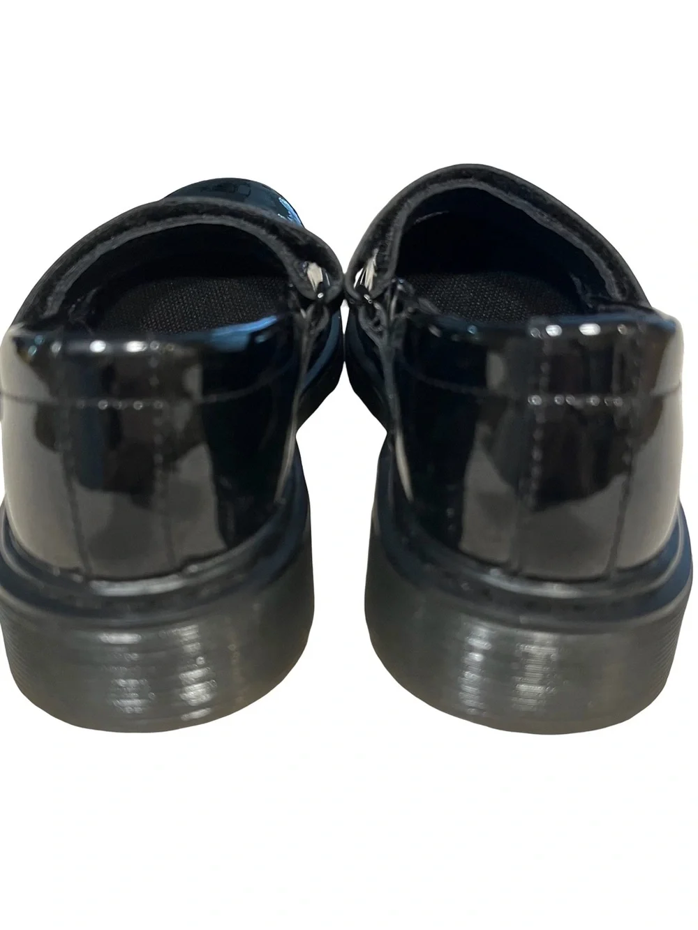 Dr. Martens Kids Girls Maccy ll Mary Jane Shoes US 5 Black Patent Leather EUC